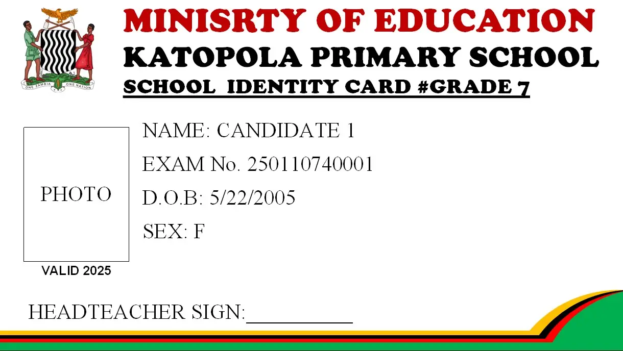 School ID Card Creator Kit – Only K50!